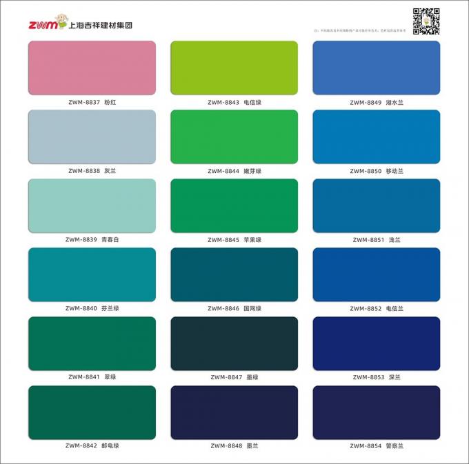 100種類以上のサイズと色 印刷可能なUVコーティング 標識の装飾用 アルミコンポジットパネル 5