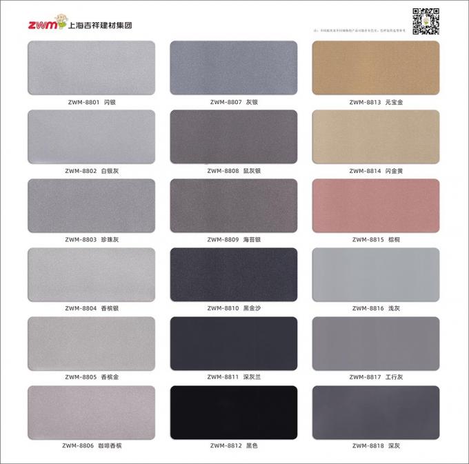 100種類以上のサイズと色 印刷可能なUVコーティング 標識の装飾用 アルミコンポジットパネル 6