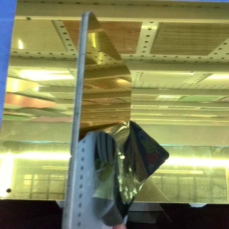 帯電防止ミラーのアルミニウム合成のパネル4mm室内装飾のための1250mm
