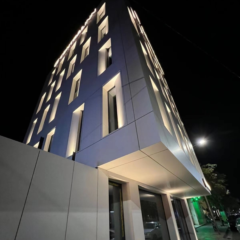 供給者 OEM カーテン 壁 カーテン 壁 屋内 シェルター 掲示板 の アルミ 複合 材料 パネル