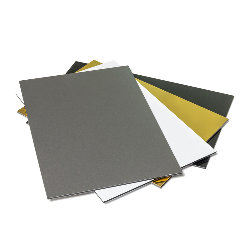 PE PVDF グレー色 アルミニウム複合パネル acm acp 3mm/4mm/5mm
