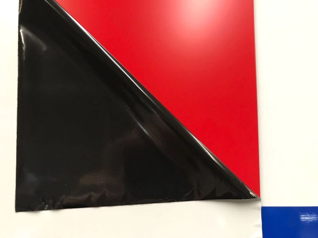 High Glossy Aluminum Composite Panel 2440mm Length Various Colors High Flexibility UV / Impact Resistance