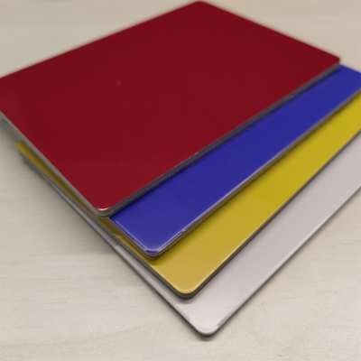 1220*2440*4*0.21mm PVDF アルミニウム複合板 ACP / Acm 壁板および外装用